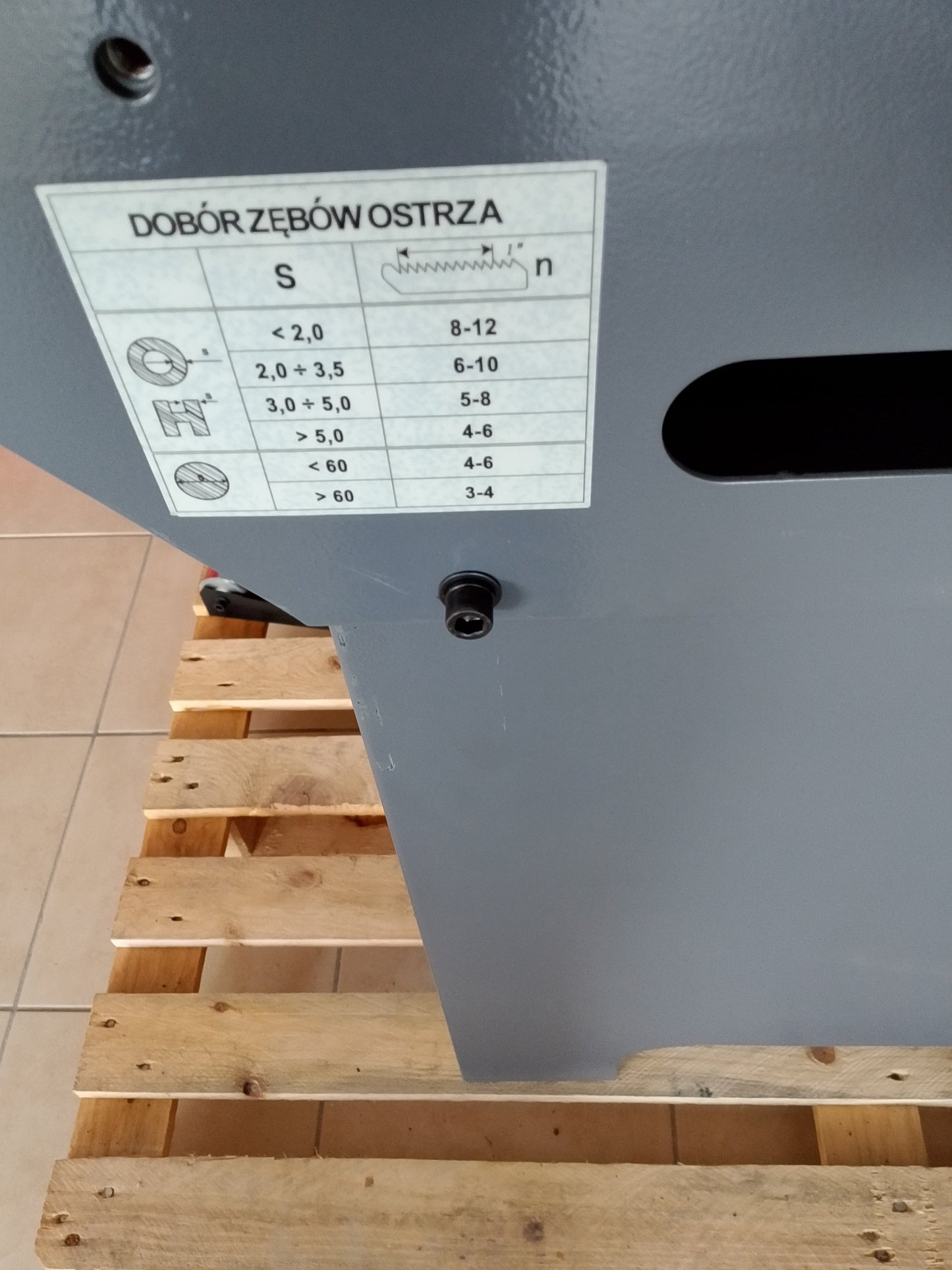 Sega a nastro per ferro taglio 260