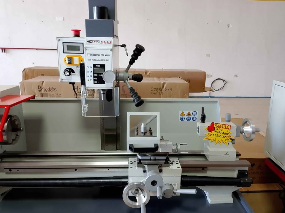 Tornio-Fresatrice Combinato