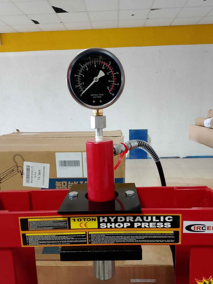 Pressa Idraulica  manuale da banco 10 Tonnellate