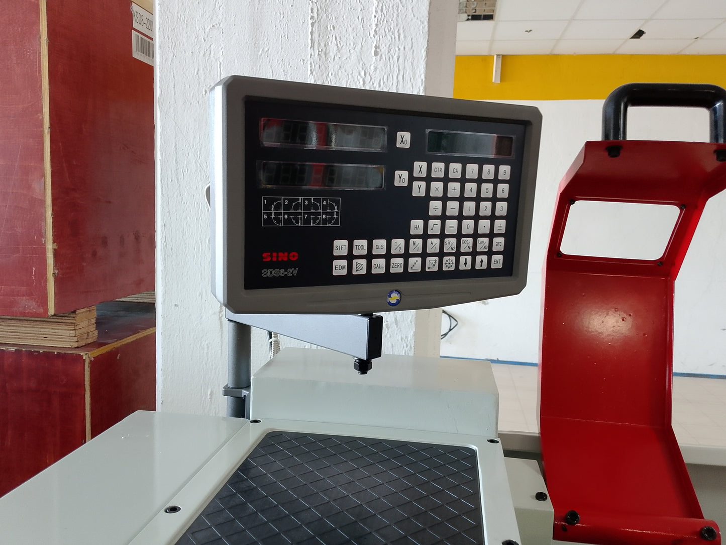 Tornio Parallelo Universale Professionale Con Sistema DRO