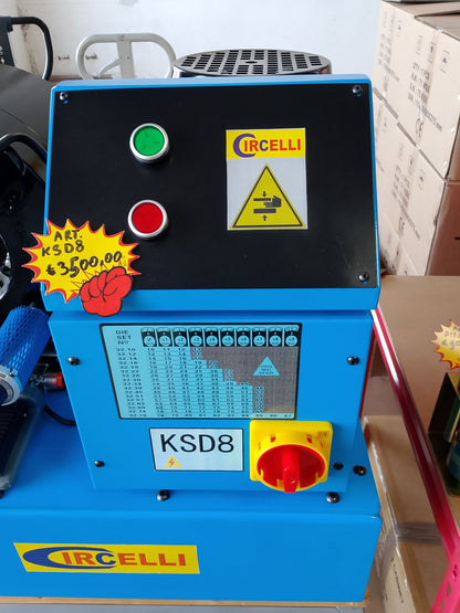 Pressatubi oleodinamica da 3/6 a 2 pollici R9