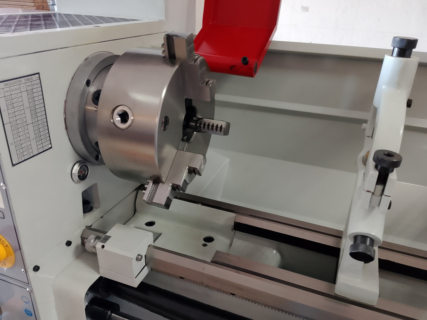 Tornio Parallelo Universale Professionale Con Sistema DRO