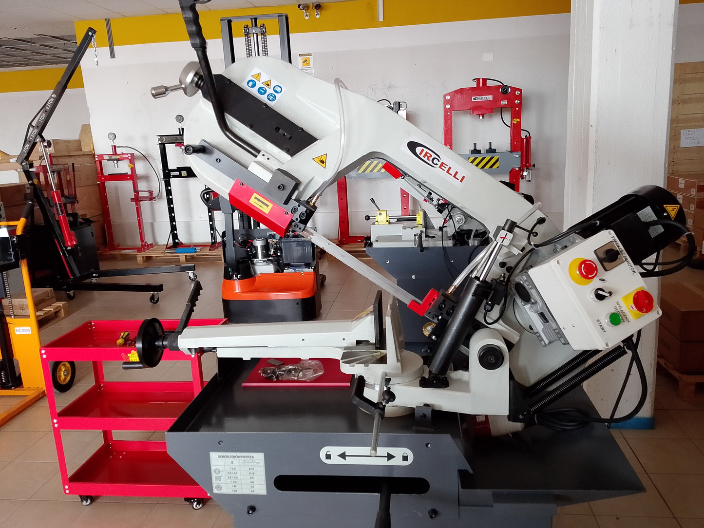 Sega a nastro per ferro taglio 260