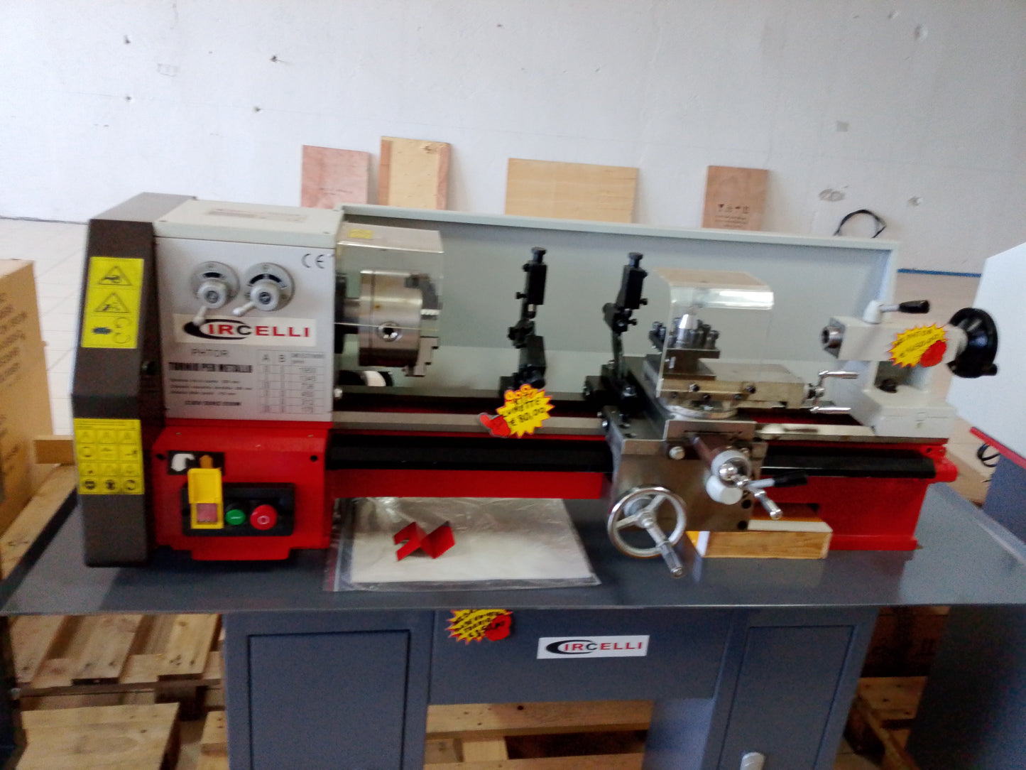 Tornio Parallelo Da Banco Per Metalli