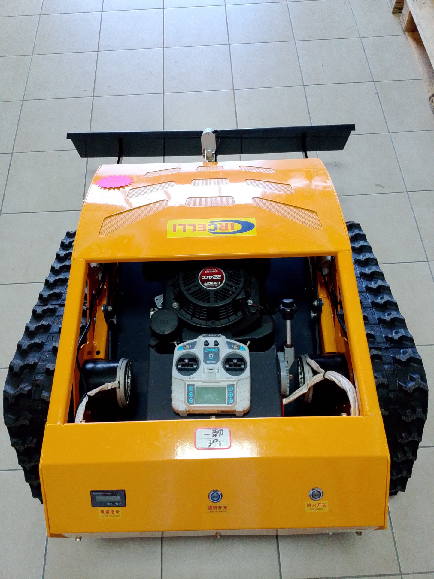 Motofalciatrice radiocomandata