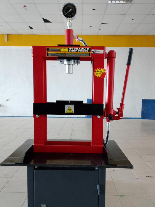 Pressa Idraulica  manuale da banco 10 Tonnellate