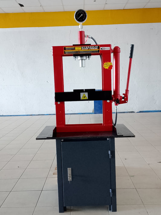 Pressa Idraulica  manuale da banco 10 Tonnellate