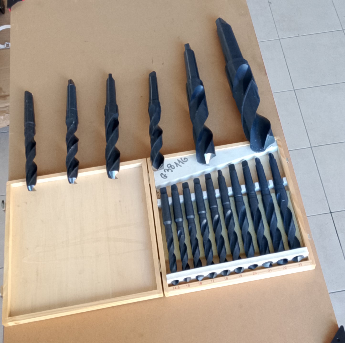 Kit punte HSS 19 mm - 60 mm